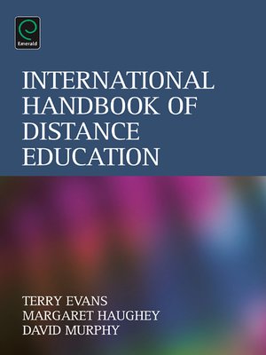 cover image of International Handbook of Distance Education